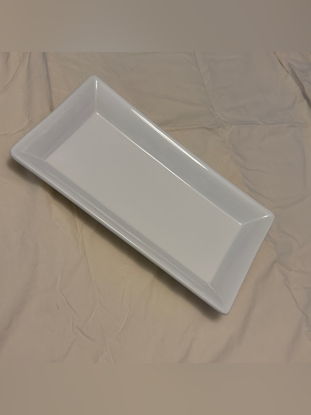 Sur La Table White Ceramic Platter Made in Italy